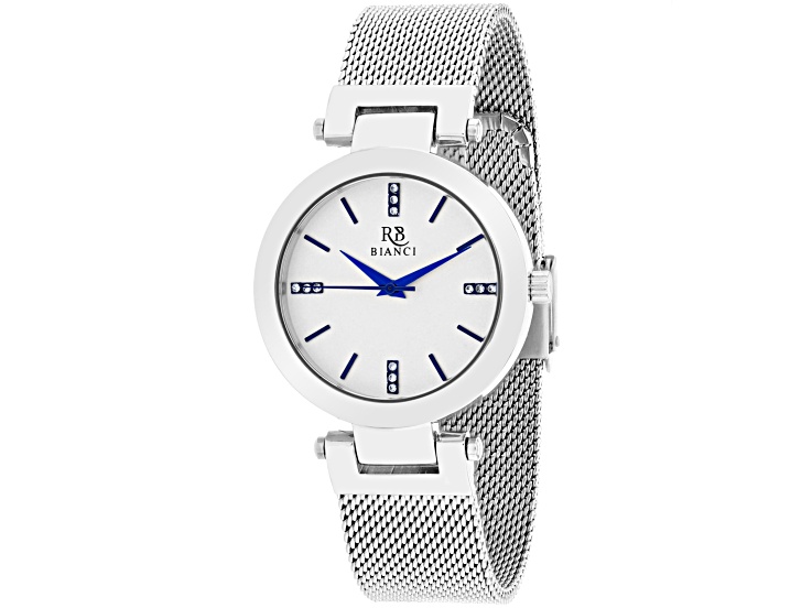 Orologio Roberto Bianci Modello RB0206 | Cassa In Acciaio, Quadrante Blu, Quarzo | Minerale Antigraffio, 3 ATM