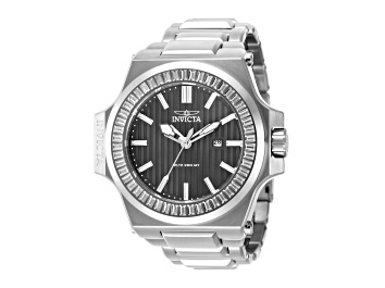 Picture of Invicta Akula 58mm Gunmetal Dial Stainless Steel Band Quartz Watch