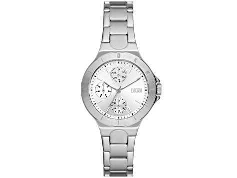 DKNY Chambers 34mm Stainless Steel Bracelet Multi-function  display picture 3