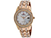 Seapro Women's Intrigue Mother-Of-Pearl Dial Rose Stainless Steel Watch