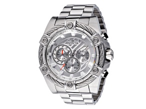 Invicta Bolt 52mm Stainless Steel Band Quartz Watch
