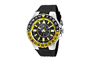 Invicta Aviator 52mm Blue Dial Blue Silicone Strap Quartz