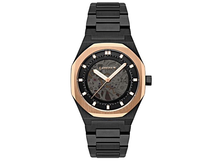 新産出！ スレイマン山脈Shalman産 ライトスモーキーグインデル01 Thomas Earnshaw Discovery Drake Skeleton Automatic - 1I4IWC | JTV