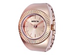 Invicta Mini 16.5mm Rose Stainless Steel Quartz Ring Watch