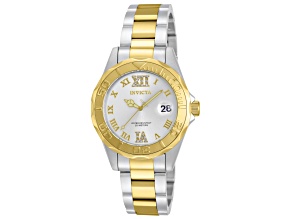 Invicta Women's Pro Diver 38mm Silver Dial Stainless Steel Bracelet Quartz Watch