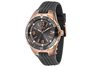 Invicta Angel 38mm Gunmetal Dial Gunmetal Stainless Steel Quartz Watch