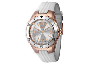 Invicta Angel 38mm White Dial Stainless Steel Quartz Watch