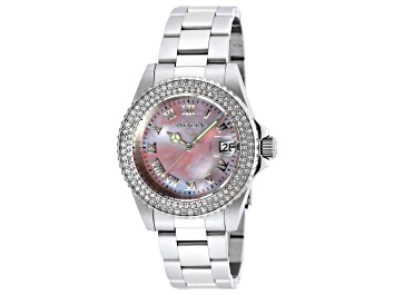 Picture of Invicta Angel 40mm Pink Dial Stainless Steel Quartz Watch
