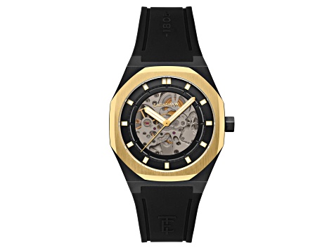 Thomas Earnshaw Discovery Drake Skeleton Black Dial Black  display picture 2