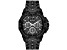 Bulova Men's Octava Black Dial, Black Stainless Steel Watch