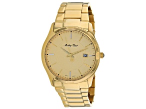 Mathey Tissot Men's Classic Yellow Stainless Steel Watch