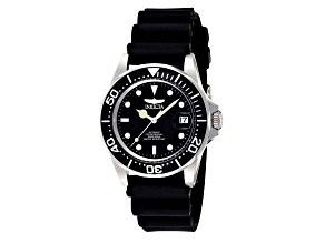 Invicta Pro Diver 40mm Black Dial Polyurethane Band Automatic Watch