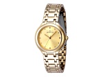 Invicta Wildflower 32mm Yellow Stainless Steel Quartz Watch and Blue Stallion Perfume Set
