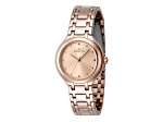 Invicta Wildflower 32mm Rose Stainless Steel Quartz Watch and Blue Stallion Perfume Set