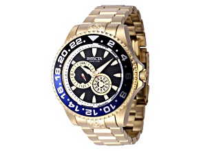 Invicta Pro Diver 47mm Black Dial Stainless Steel Band Automatic Watch