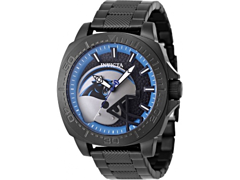 Invicta NFL 46mm Carolina Panthers Quartz Watch 1M146AF JTV