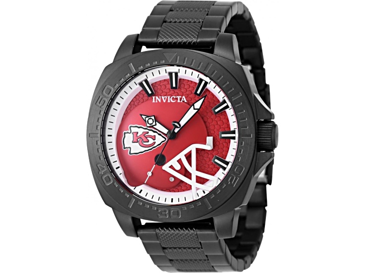 Invicta NFL 46mm Kansas City Chiefs Quartz Watch - 1M146J | JTV