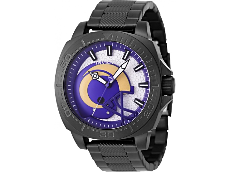Invicta 30272 NFL Los Angeles Rams Men\'s Watch Blue Dial Stainless Steel Limited model 30272 | InvictaWatch.com main image 4