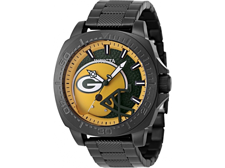 Invicta NFL 46mm Green Bay Packers Quartz Watch - 1M146U | JTV