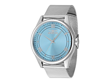 Picture of Invicta Celestial 43mm Light Blue Dial Stainless Steel Band Quartz Watch