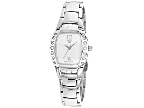 Tissot Femini-T 32mm Stainless Steel Bracelet White Mother Of Pearl Dial Swiss Quartz Watch