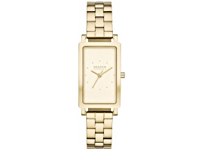 Skagen Hagen Lille 22mm Yellow Stainless Steel Bracelet Quartz Watch