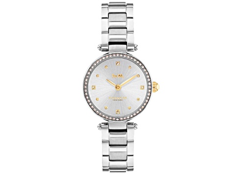 Coach Park 26mm Stainless Steel Bracelet White Dial Quartz  display picture 1