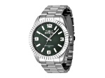 Invicta Specialty 43mm Green Dial Stainless Steel Quartz Watch