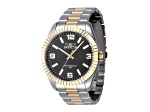 Invicta Specialty 43mm Black Dial Two-tone Stainless Steel Quartz Watch