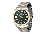 Invicta Specialty 43mm Green Dial Two-tone Stainless Steel Quartz Watch