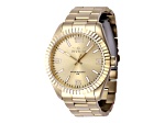 Invicta Specialty 43mm Yellow Stainless Steel Quartz Watch