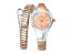 Just Cavalli Women's Amalfi Rose Dial, Two-tone Rose Stainless Steel Watch