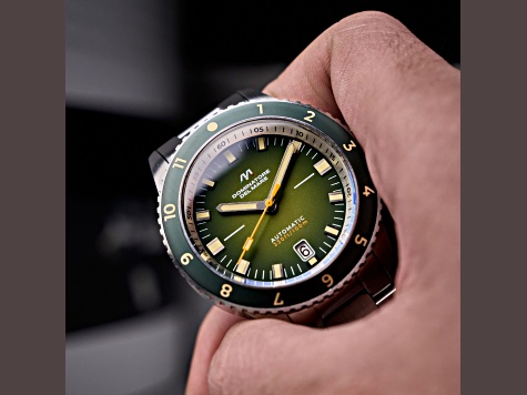Dominatore Del Mare Tropea Green Dial White Bezel White Stainless