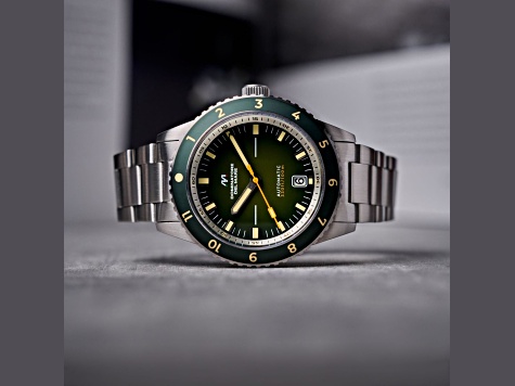 Dominatore Del Mare Tropea Green Dial White Bezel White Stainless