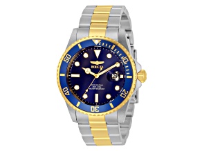 Invicta Men's Pro Diver 42mm Blue Dial Stainless Steel Bracelet Quartz Watch