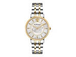 V-Eternal Watch 38MM Two-tone Case White Guilloché Dial Two-tone Bracelet