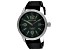 Sector Men's Overland Black Dial, Black Leather Strap Watch