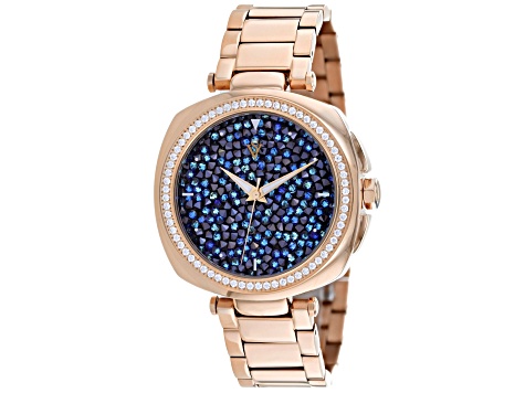 Christian Van Sant Mirabella 40mm Rose Stainless Steel 