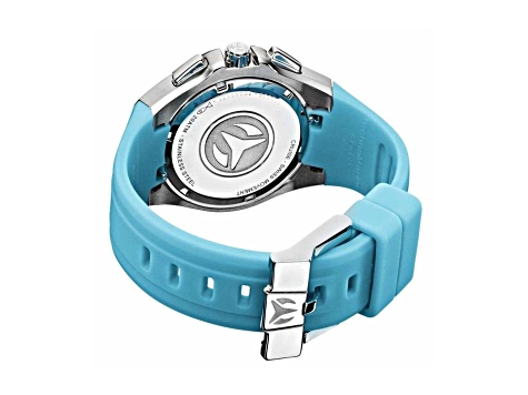 Technomarine Women's Blue Mother of Pearl Dial Blue Silicone Strap
