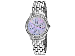 Roberto Bianci Women's Valentini Pink Dial, Stainless Steel Watch