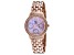 Roberto Bianci Women's Valentini Pink Dial, Rose Stainless Steel Watch