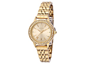Montres Prestige by Invicta 29mm Yellow Dial Stainless Steel Quartz Watch