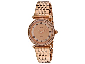 Fossil Women's Lyric Rose Stainless Steel Watch
