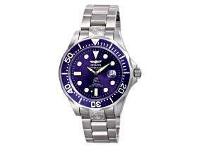 Invicta Pro Diver 47mm Blue  Dial Stainless Steel Band Automatic Watch