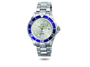Invicta Pro Diver 47mm Silver Dial Stainless Steel Band Automatic Watch
