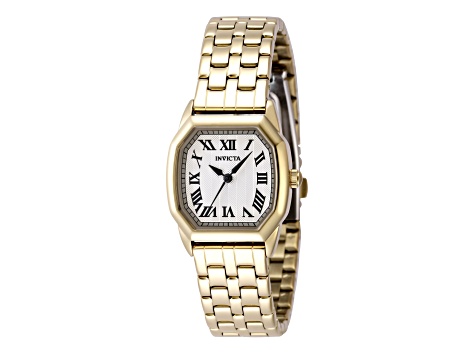 Invicta Wildflower 27mm Yellow Stainless Steel Band Quartz  display picture 1