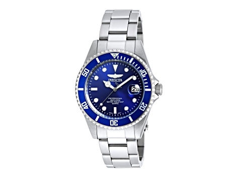 Invicta Pro Diver 37.5mm Blue Dial Stainless Steel Band  display picture 1
