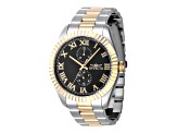 Invicta Specialty 43mm Black Dial Two-tone Stainless Steel Quartz Watch