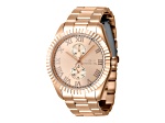 Invicta Specialty 43mm Rose Dial Rose Stainless Steel Quartz Watch