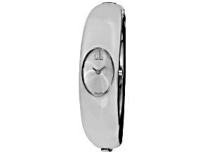 Calvin Klein Exquisite 18mm Stainless Steel Bracelet White Dial Quartz Watch